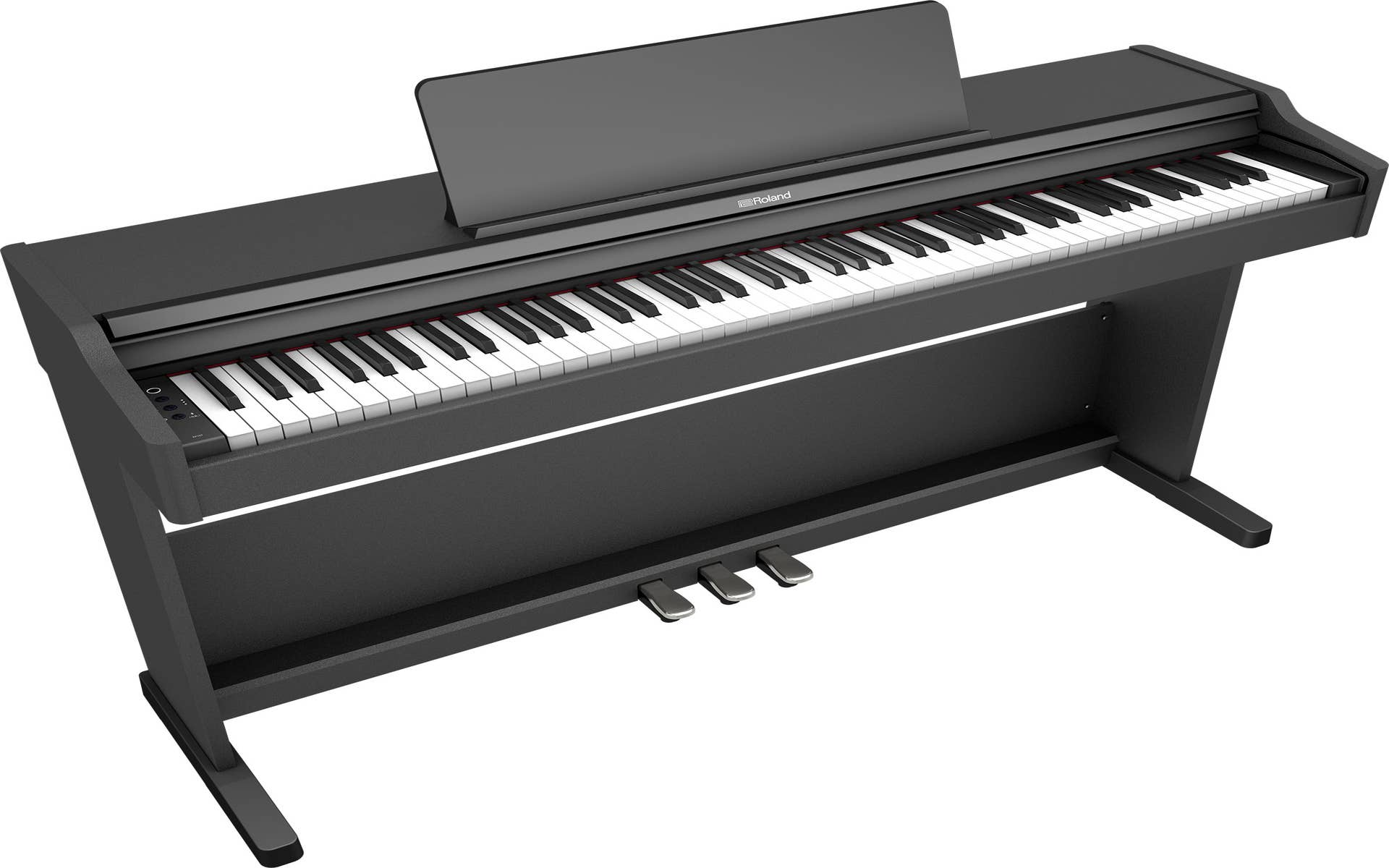 Roland RP-107BK Digital Piano w/Bench - Black