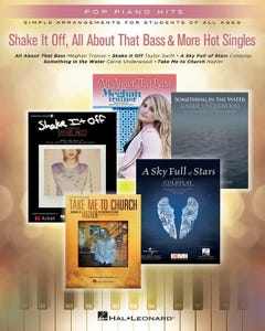 Shake it Off, All About that Bass & More Hot Singles - Easy Piano / Various (HAL LEONARD)
