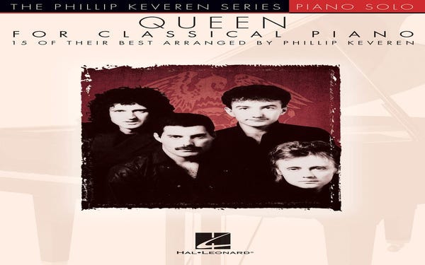 Queen For Classical Piano Phillip Keveren Series