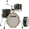 Sonor AQX Jazz Drum Kit - Black Midnight Sparkle - Shell Pack Only