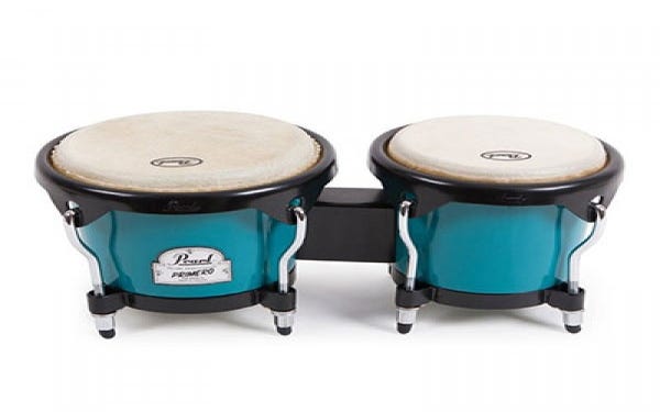 Pearl Percussion Primero Fibre Bongos - Deco Blue