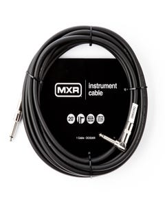 MXR Standard 1/4" Jack-RA Jack Instrument Cable - 20ft