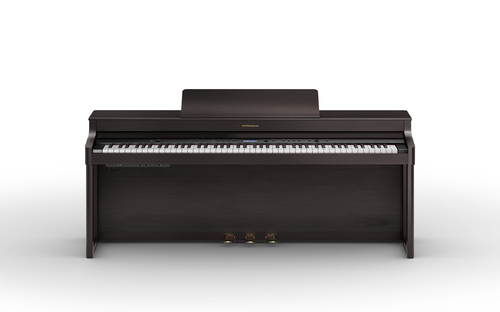 Roland HP702 SuperNatural Digital Piano w/matching bench - Dark Rosewood