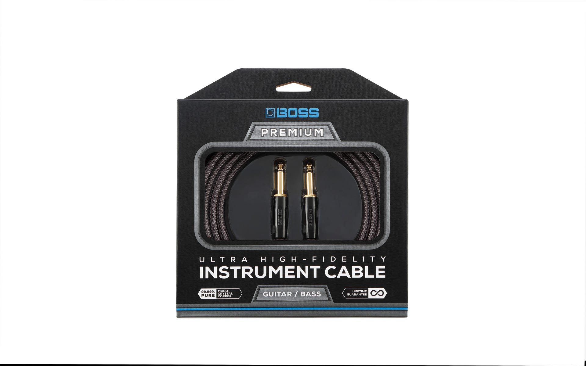 Boss BIC-P18 Premium Instrument Cable - 18ft (Straight - Straight)