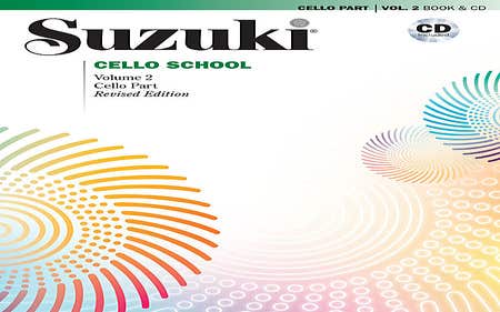 Suzuki Cello School Vol 2 Bk/Cd