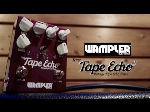 Wampler Faux Tape Echo V2 Delay Pedal