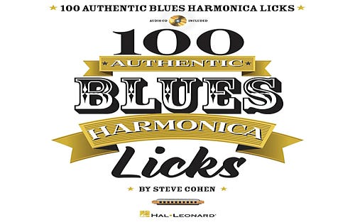 100 Authentic Blues Harmonica Licks Bk/Cd