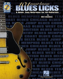 101 Must Know Blues Licks Bk/Cd