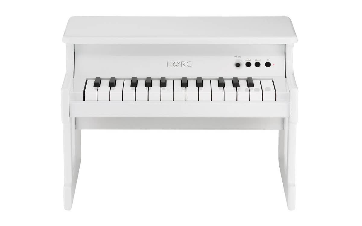 Korg tinyPIANO Mini Upright Style Piano - White