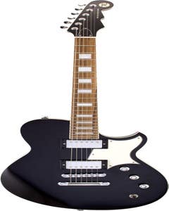 Reverend Contender HB Electric Guitar - Midnight Black - One Only