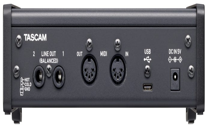 Tascam US-2x2HR High Resolution USB Audio Interface