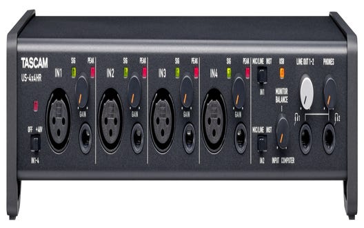 Tascam US-4x4HR High Resolution USB Audio Interface