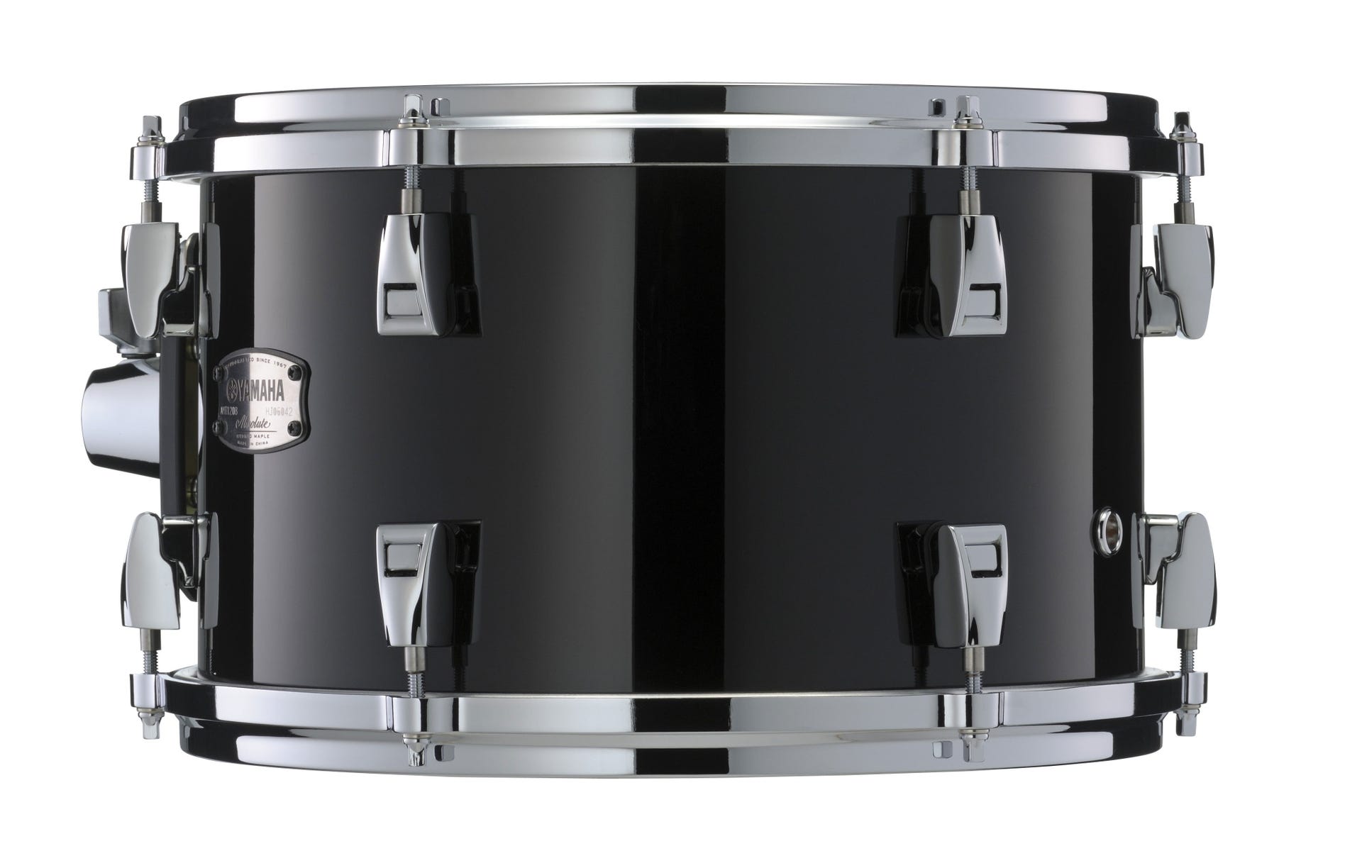 Yamaha Absolute Hybrid Maple 5pc Drum Kit w/HW880 Hardware Pack - Solid Black