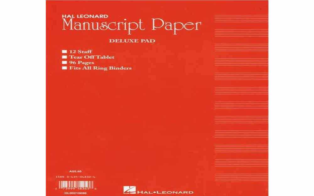 Deluxe Manuscript Pad 96Page