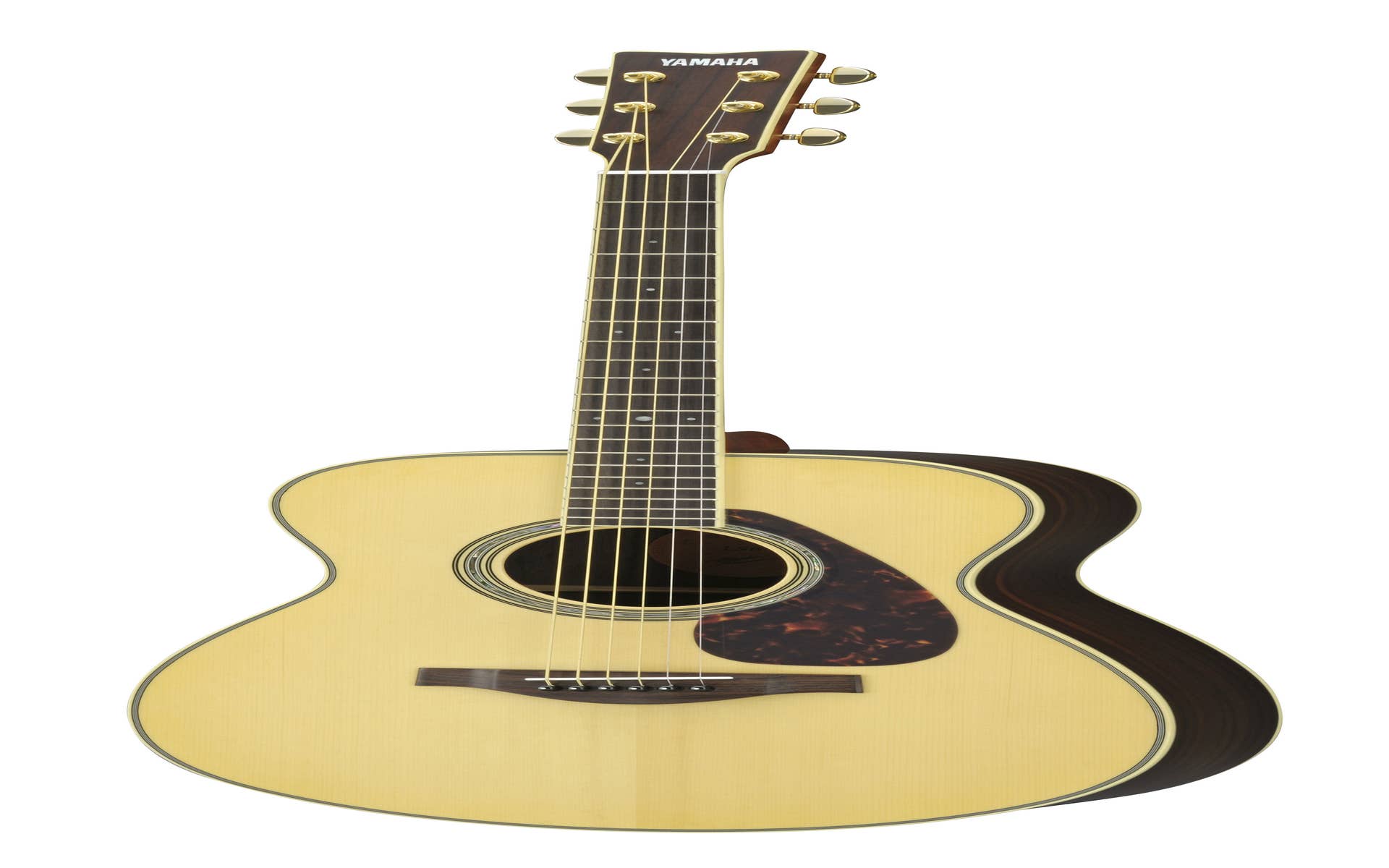 Yamaha LS6ARE Concert Acoustic Electric Guitar w/Hard Bag - Natural