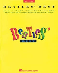 Beatles Best Big Note Piano