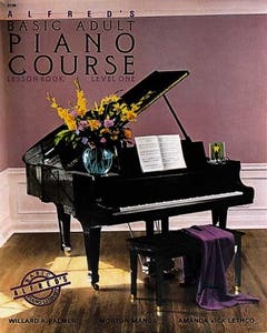 alfred's basic adult piano course - lesson book level 1 / PALMER (ALFRED)