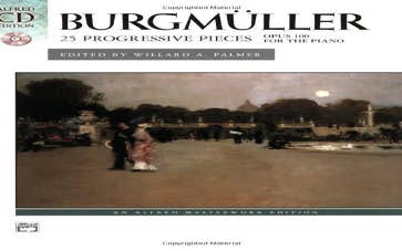 Progressive Pieces 25 Op 100 Bk/Cd