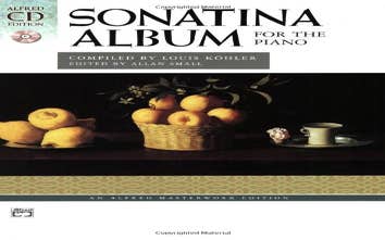 Sonatina Album (Bk/Cd) Masterworks Cd Edition
