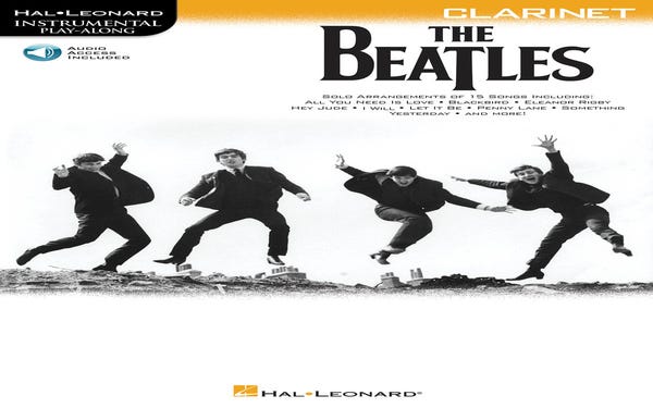 Beatles Instrumental Playalong Clarinet Bk/Ola