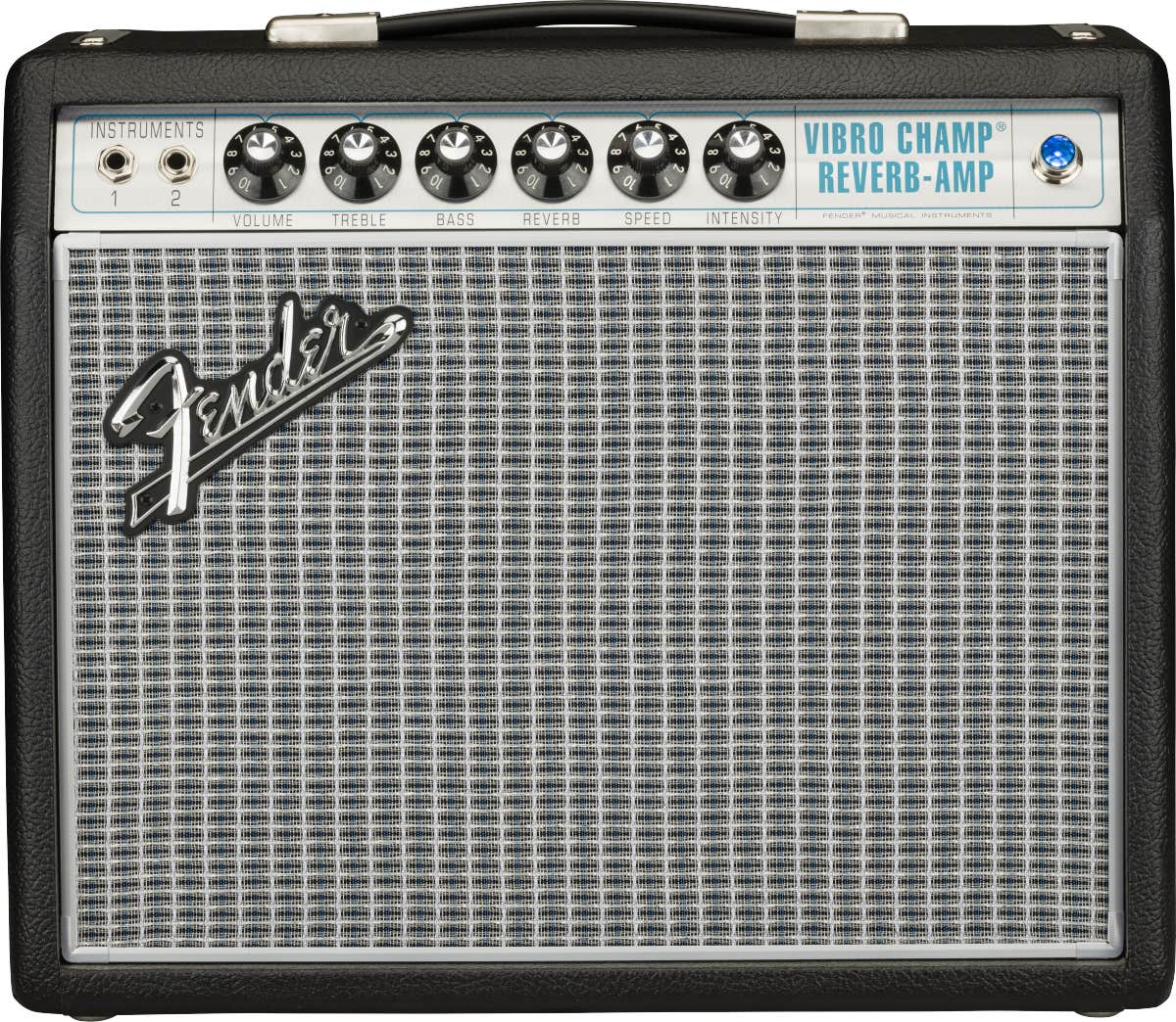 Fender 68 Custom Vibro Champ Reverb 1x10 Guitar Amp Better Music