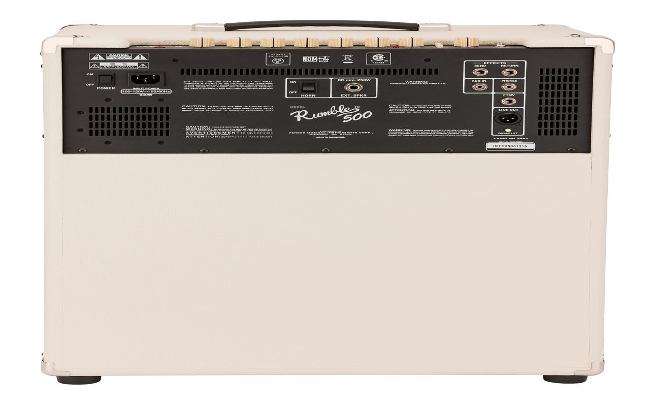 Fender FSR Rumble 500 V3 Bass Combo - Ivory (Limited Edition)
