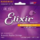 ELIXIR Nanoweb 80/20 Bronze Acoustic String Set - 11-52 - Custom Light