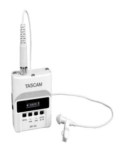 Tascam DR10L Ultra-Compact Portable Recorder w/Lavalier Mic