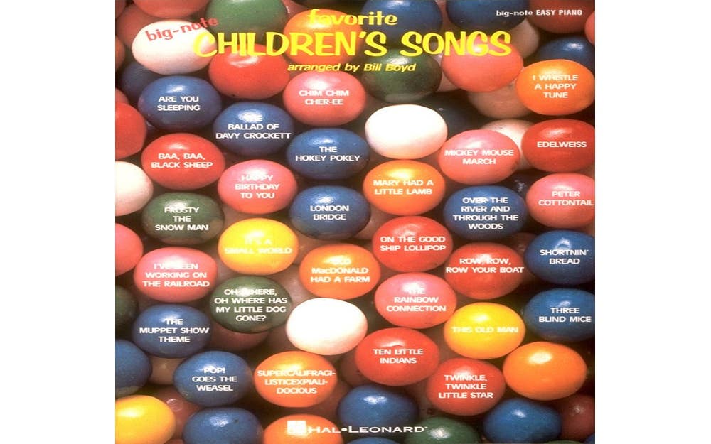 Favourite Childrens Songs Bn Pno