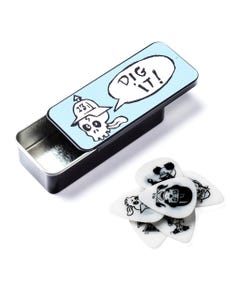 Jim Dunlop Frank Kozik Dig It Pick Tin - 6 Picks - 0.73mm