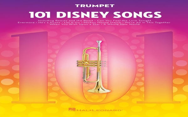 101 Disney Songs For Trumpet