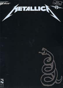 Metallica Black Book Gtr Tab