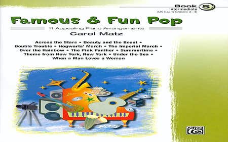 Famous And Fun Pop Bk 5 Intermediate