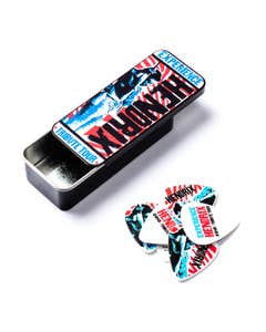 Jim Dunlop Jimi Hendrix - Tribute Tour Collectors Tin (12 Pack)