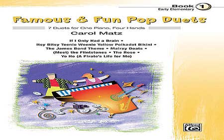 Famous And Fun Pop Duets Bk 1 Arr Matz