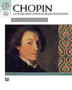 CHOPIN 19 OF HIS MOST POPULAR PIANO SELECS BK/CD
