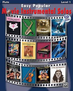 Easy Popular Movie Instrumental Solos Fl Bk/Cd