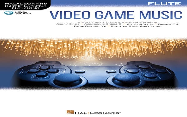 Video Game Music For Flute Bk/Ola