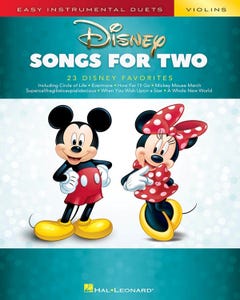 Disney Songs for Two Violins / (Hal Leonard)