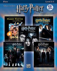 harry potter instrumental solos movies 1-5 flute BOOK/CD /  (ALFRED)