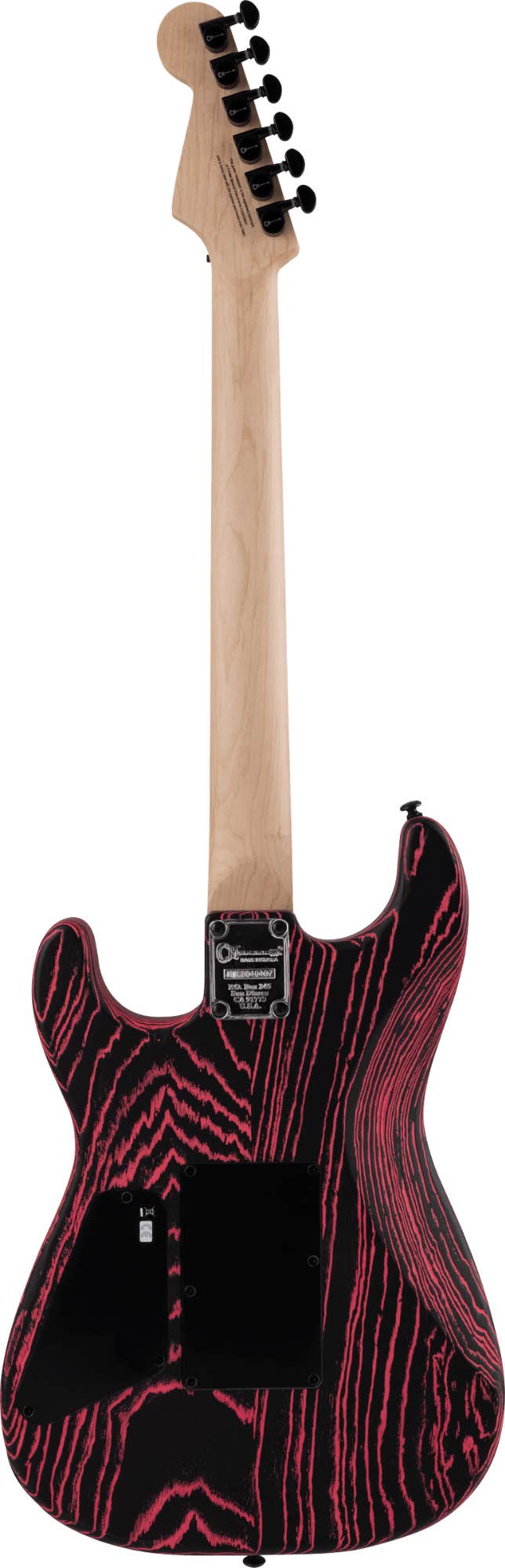 Charvel Pro Mod San Dimas Style 1 HH FR E Ash Neon Pink Ash