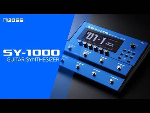 Boss SY-1000 Guitar Synthesizer
