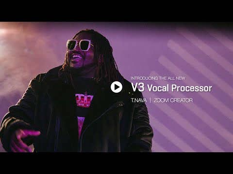 Zoom V3 Vocal Processor