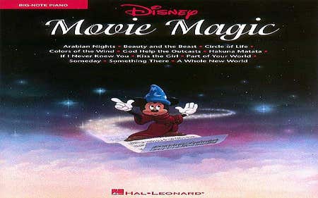 Disney Movie Magic Bn Pno
