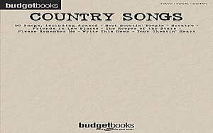 Budget Books Country Songs Pvg