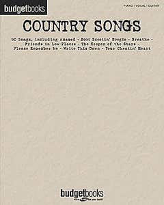 Budget Books Country Songs Pvg