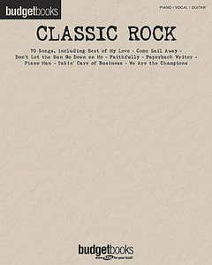 budget books classic rock - pvg /  (HAL LEONARD)
