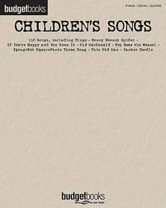 Budget Books Childrens Songs Pvg