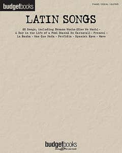 budget books latin songs pvg /  (HAL LEONARD)
