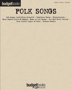 budget books folk songs pvg / VARIOUS (HAL LEONARD)